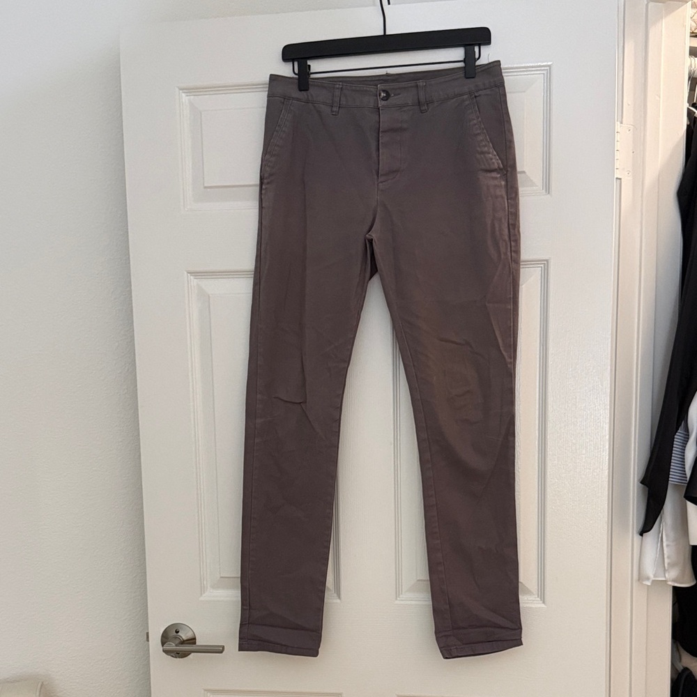 ASOS Men's Gray Chino Pants